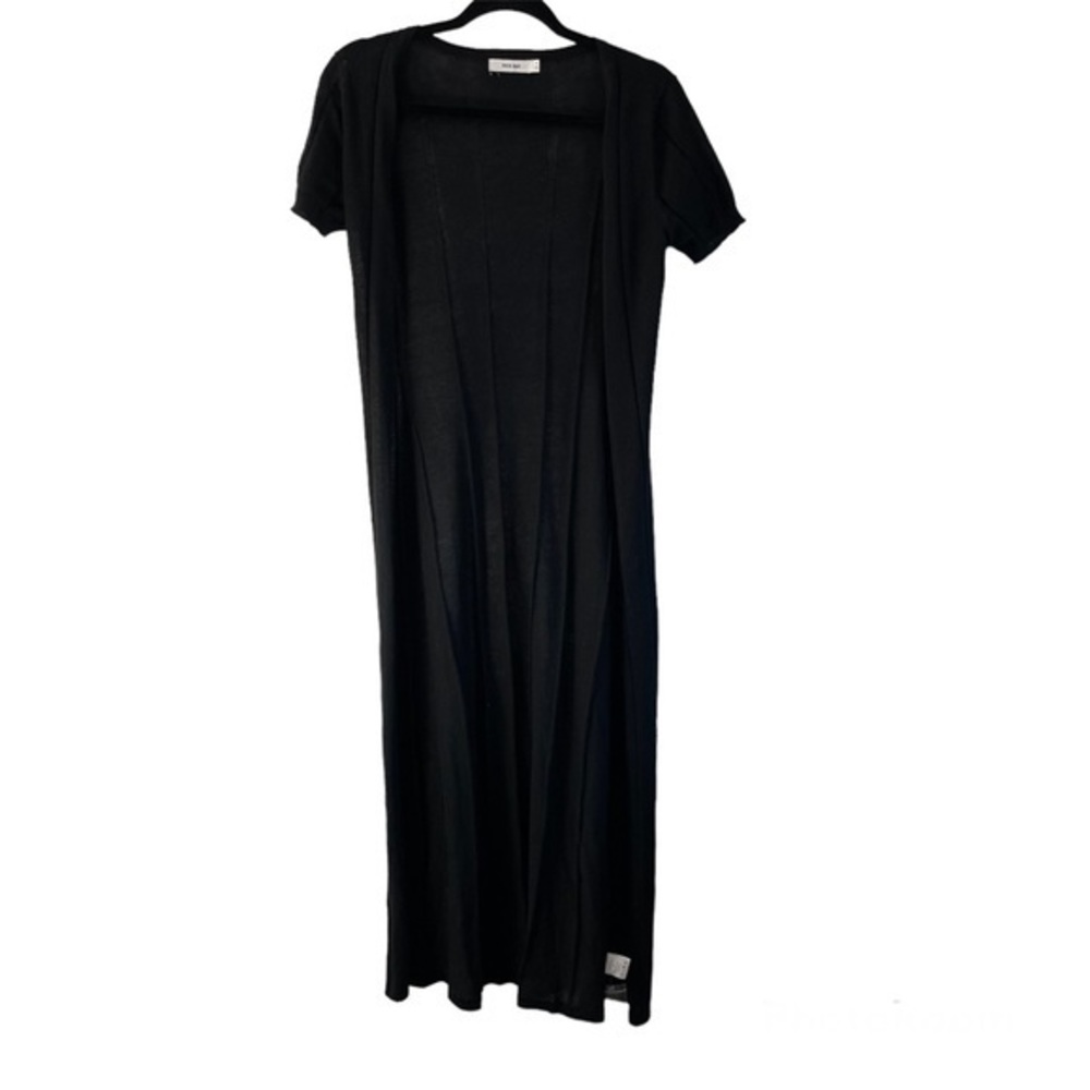 Mod Ref‎ black sweater duster small